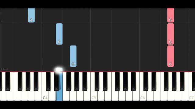 Doki Doki Literature Club - Sayonara (SLOW EASY PIANO TUTORIAL)
