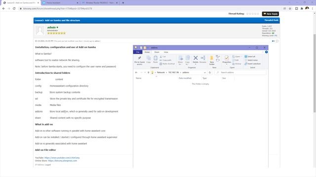 【home automation training -5】Add-on Samba and file structure of home assistant смотреть онлайн