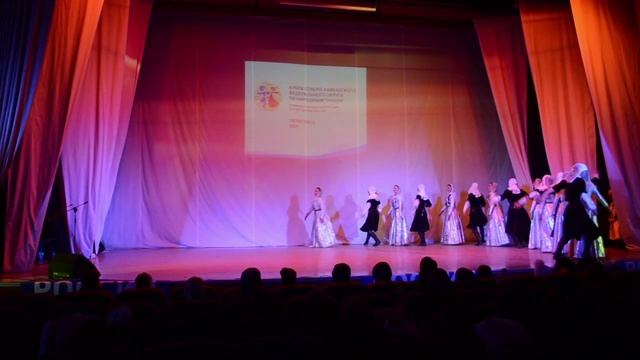 Чемпион ансамбль Нальчанка-Иорданский танец Пятигорск 2015г смотреть онлайн