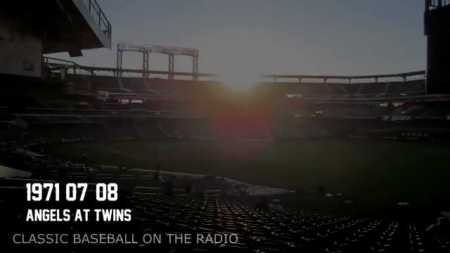 1971 07 08 Angels at Twins Old Time Baseball Radio смотреть онлайн
