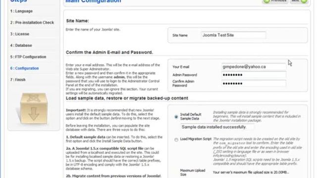 How to install joomla 1.5 - Part 2 смотреть онлайн