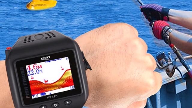 10 Эхолот с Алиэкспресс AliExpress Fish Finder Sonar Лучшие Товары для рыбалки Gadgets Fishing смотреть онлайн