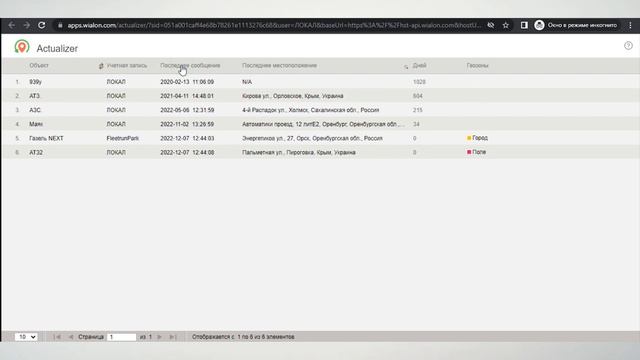 Как создать простой фильтр объектов с потерей связи, например 14 дней?? смотреть онлайн