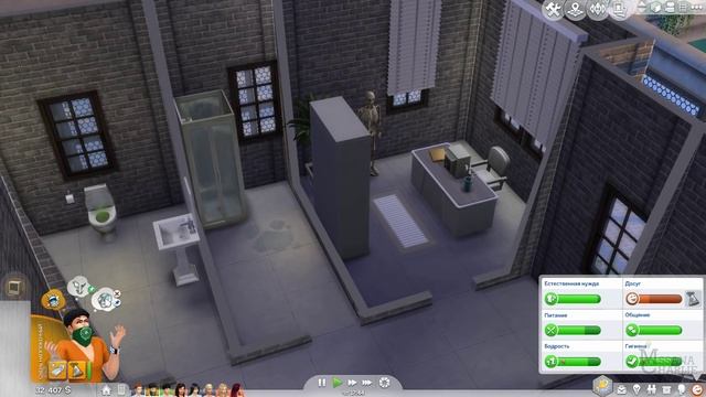 The Sims 4: Challenge "Психушка" #19 - Трэвис отжигает! смотреть онлайн