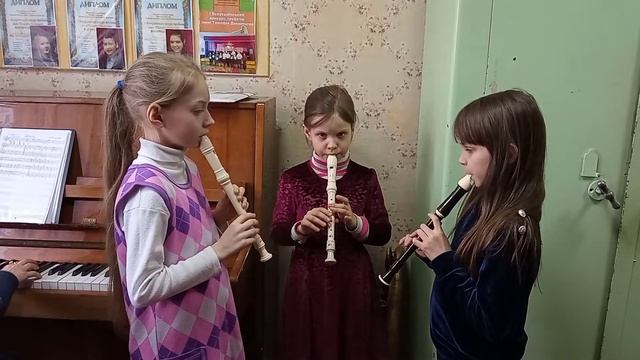 Ансамбль блокфлейт смотреть онлайн