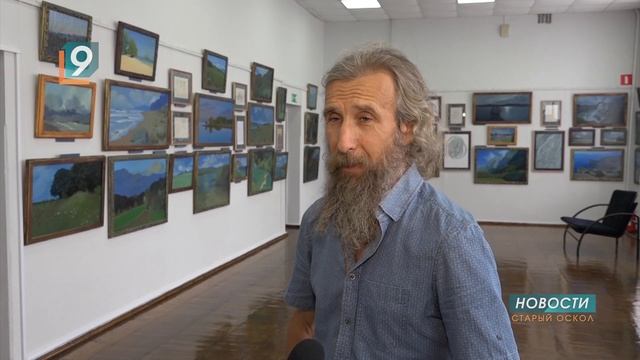 «Прогулки по воде» предлагает совершить Олег Анненков в выставочном зале детской "художки" смотреть онлайн