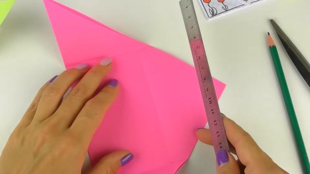 Оригами Конверт Весёлая открытка из бумаги смотреть онлайн