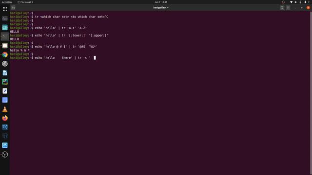 tr | Linux | Command line смотреть онлайн