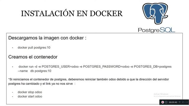 **COMO CREAR CONTENEDORES DE ODOO Y POSTGRESQL EN DOCKER** смотреть онлайн