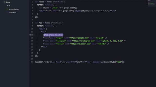 Erreurs de montage - 4 - PRONONCER this.props.children смотреть онлайн