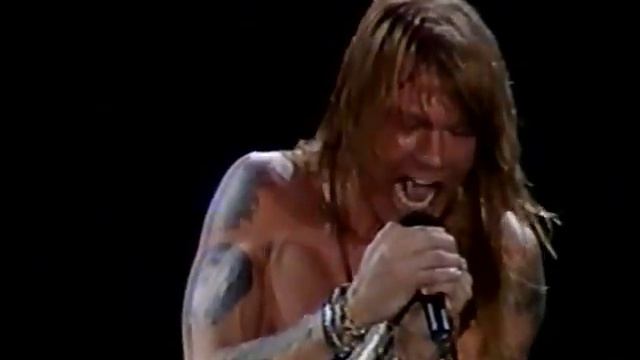 Guns N' Roses (rock in rio 2) Double Talkin' Jive Welcome to the Jungle Live смотреть онлайн
