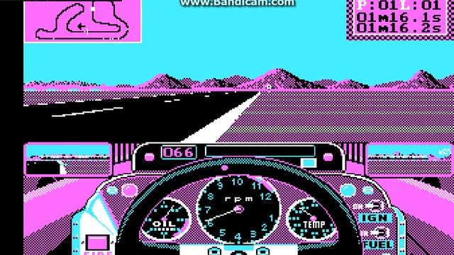 Grand Prix Circuit - 90s Dos Game смотреть онлайн