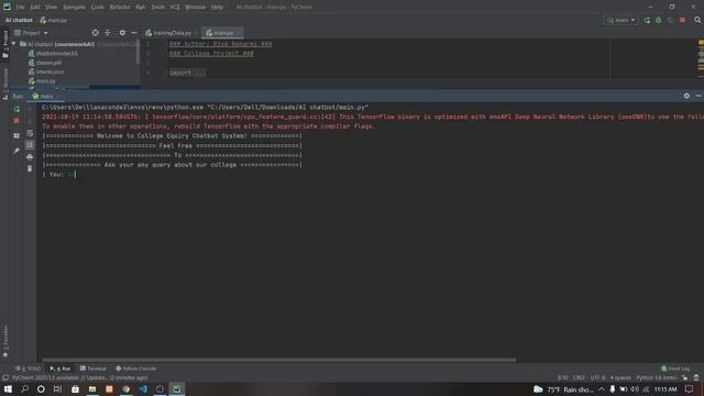 AI chatbot in Python with source code | Source Code & Projects смотреть онлайн