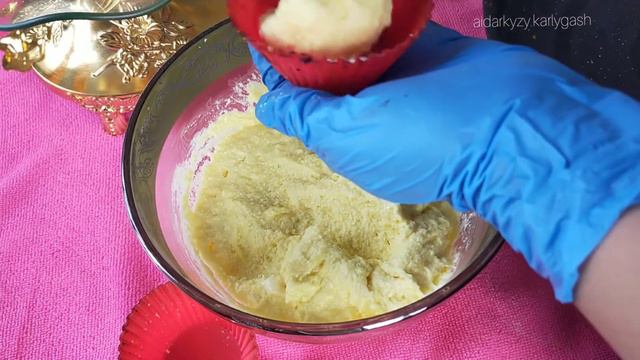 Сүзбеден кекс. Творожный кекс. Жылдам кекс. Быстрый кекс из творога. Получаются с первого раза . смотреть онлайн