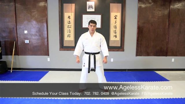 Las Vegas Martial Arts How To | Ageless Shotokan Karate Lessons pt. 6 смотреть онлайн