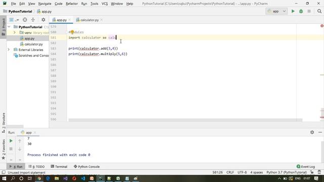 Python Tutorial - Part 28 - Modules | Python for Beginners | Learn Python смотреть онлайн