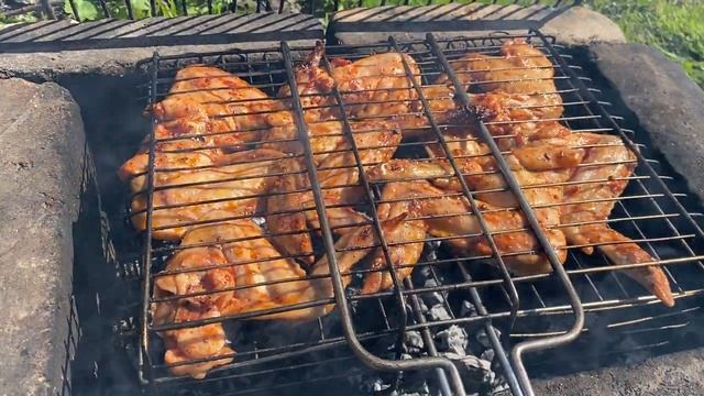 Простой дачный очаг-мангал из кирпича смотреть онлайн