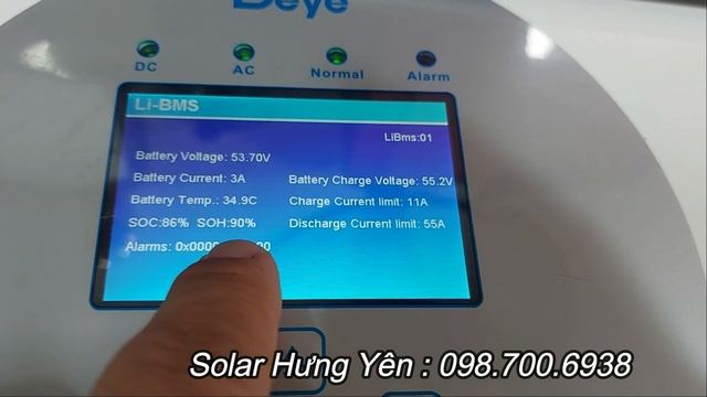 Hướng Dẫn Lắp Đặt & Cài Đặt Biến Tần Hybrid DEYE SUN8K SG05LP1-EU