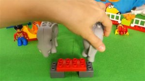 Игрушечный Цирк Распаковка Сборка Игра  Circus Show  Lion Boy