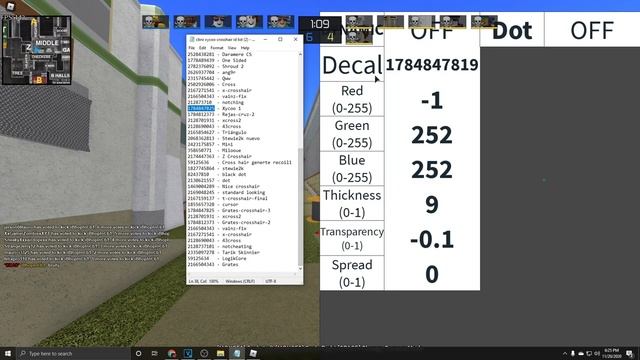 BEST CROSSHAIRS IN COUNTER BLOX! (PRO CROSSHAIRS) смотреть онлайн
