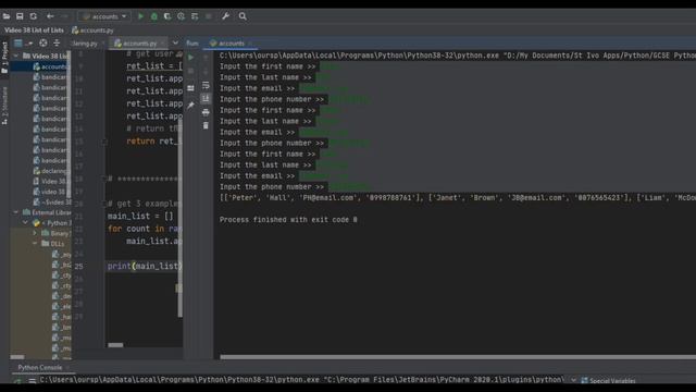 Monster Video 38: Python Lists - Lists of Lists (High Definition) смотреть онлайн
