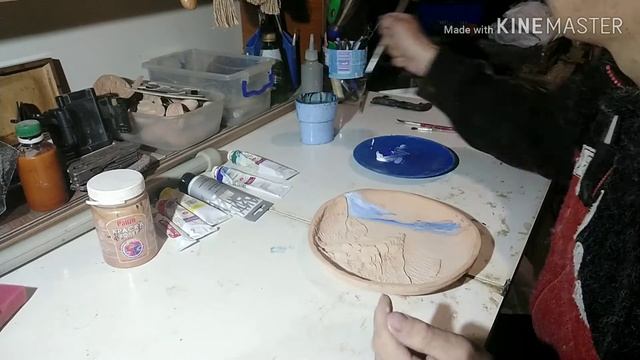 Роспись керамических изделий. смотреть онлайн
