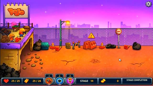 Прохождение флеш игры Zombo Buster Rising