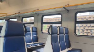 Поездка на электропоезде ЭД4МКУ-153 в день открытия МЦД 4