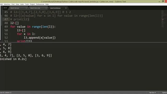 Python List Comprehension ,Map ,Filter and Lambda смотреть онлайн