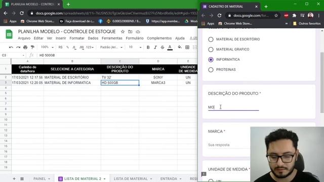 VINCULANDO O FORMULARIO COM A PLANILHA DO GOOGLE смотреть онлайн