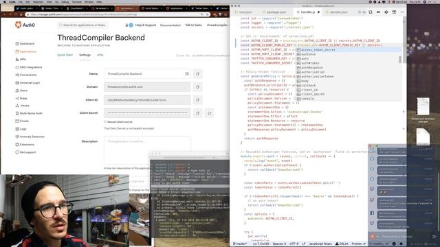 React+Gatsby+Auth0 Serverless microblog on top of Twitter part 7ish смотреть онлайн