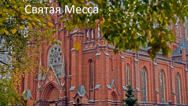22.08.2023 Поклонение Святым Дарам в 18:00, Св. Месса в 19:00 смотреть онлайн