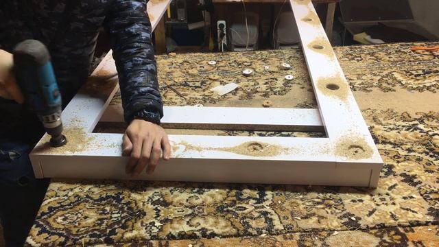 Как сделать напольное гримерное зеркало своими руками смотреть онлайн