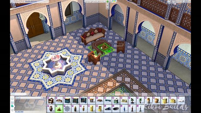 ☀️ COURTYARD OASIS KIT ☀️|| Moroccan Riad || The Sims 4 Speed Build - NO CC смотреть онлайн