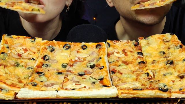 АСМР ДОМАШНЯЯ ПИЦЦА МУКБАНГ | ASMR HOMEMADE PIZZA MUKBANG | #PIZZA #ПИЦЦА смотреть онлайн