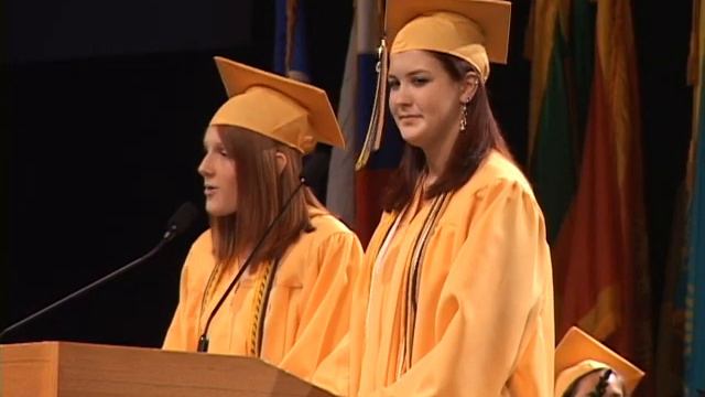 Colleen Kerrigan and Erika Anderson sing "For Good" at the 2009 Severna Park Graduation Ceremony смотреть онлайн