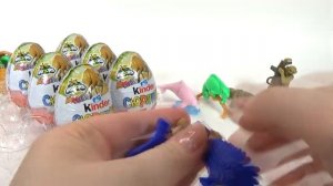 Киндер Сюрприз NATOONS 2022! Новая коллекция животных с сюрпризах от Киндер! Unboxing Surprise eggs