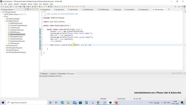 Java modulus operator example | java modulus calculator смотреть онлайн