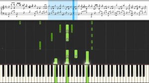 Chopin - Nocturne Opus 9. No.2 || Synthesia Piano Tutorial