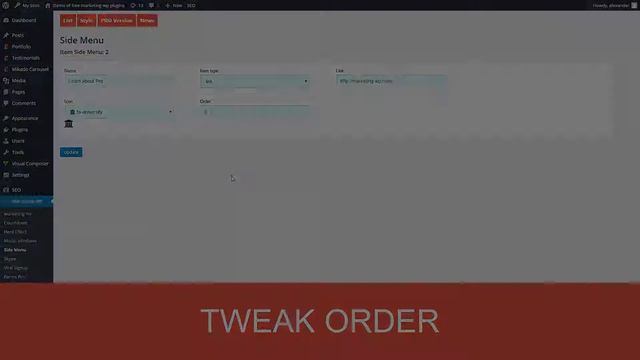 MWP Side Menu - create side menu buttons with this free wordpress plugin смотреть онлайн