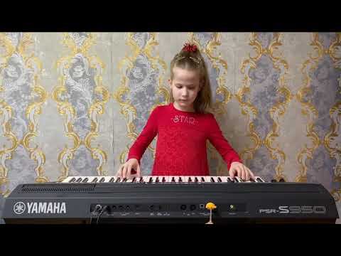 Юдина Евгения, 9 лет, Лерой Андерсон «Вальсирующий кот», «Полянка» (русская народная песня). смотреть онлайн