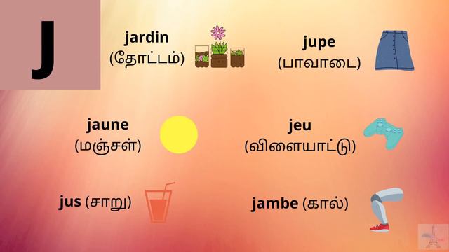 LESSON 2: FRENCH VOCABULARY; French Pronunciation Tips in Tamil. பிரஞ்சு சொற்களஞ்சியம் French&Tamil смотреть онлайн