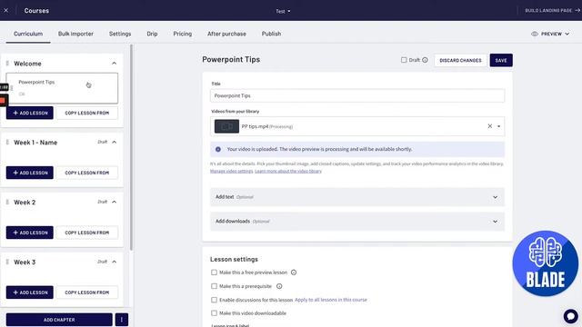 How to Quickly Create an Online Course | Thinkific Tutorial смотреть онлайн
