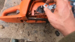 Husqvarna (хускварна) 236 , ремонт.