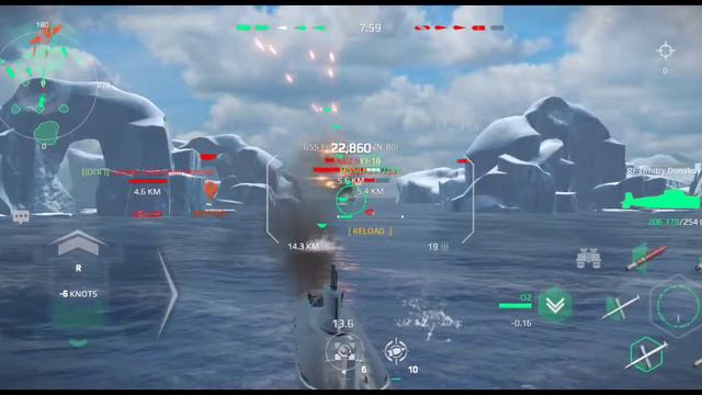 Modern Warship RF Typhoon Class Mobile Gameplay