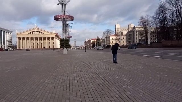 ВЛОГ. Минск, ТЦ Галерея, универсам Центральный, площадь Победы смотреть онлайн