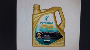 Моторное масло из италии Petronas SYNTIUM 3000 E 5w40 часть 1..