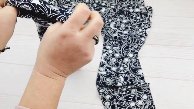 Брюки женские фиджи белый узор. Код:990. смотреть онлайн