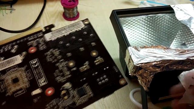 Ремонт видеокарты Gtx550ti Palit