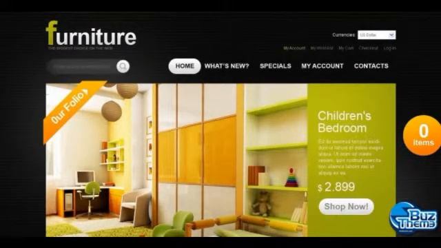 Download Furniture OsCommerce Template by Mercury TM смотреть онлайн
